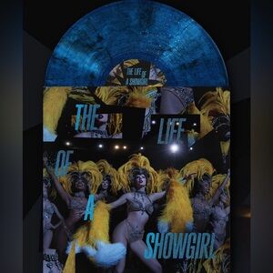 The Life of a Showgirl: Lakeside Beach Blue Sparkle Vinyl